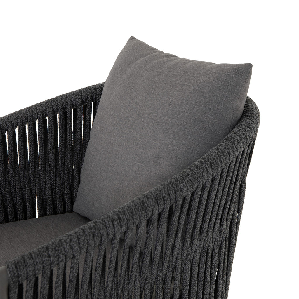 Porto Outdoor Bar Stool - Venao Charcoal