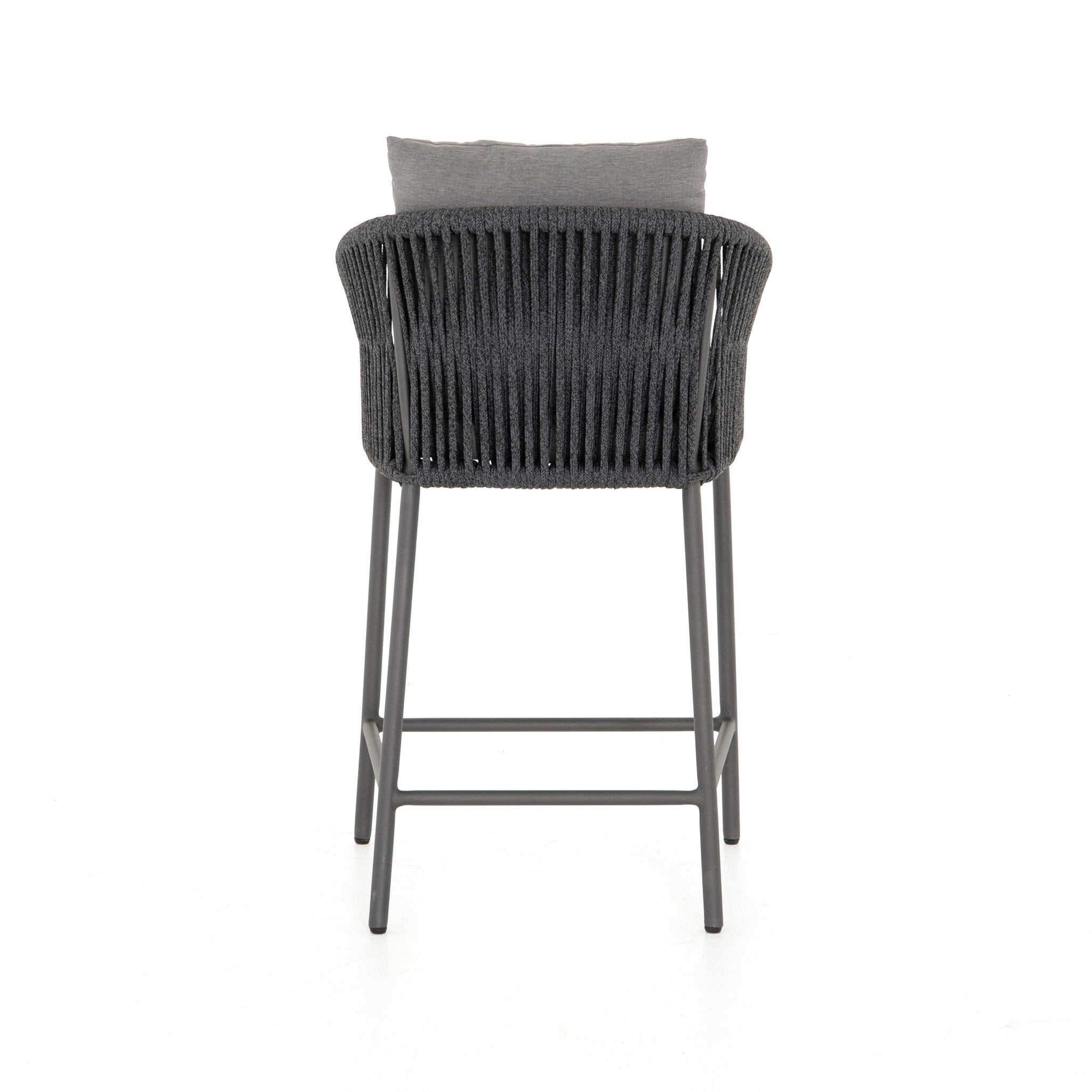 Porto Outdoor Counter Stool - Venao Charcoal