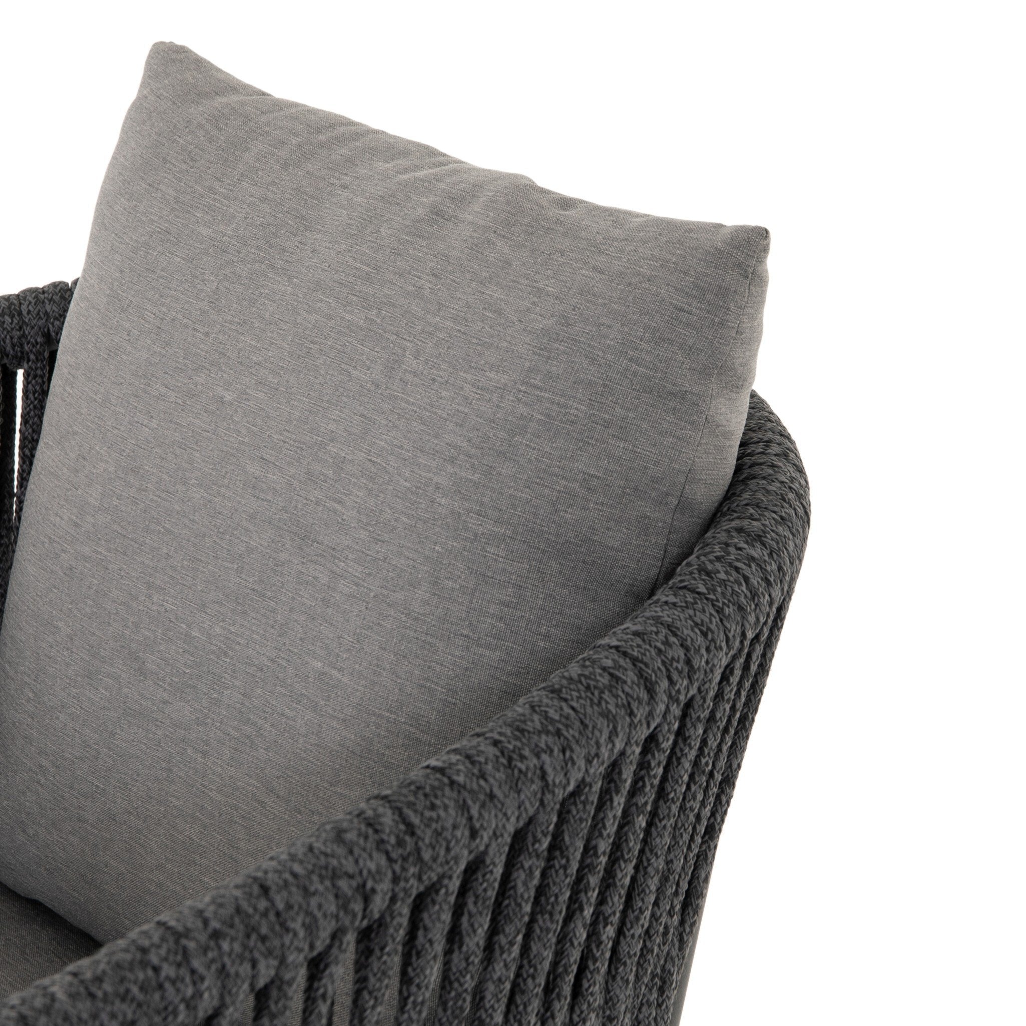 Porto Outdoor Counter Stool - Venao Charcoal