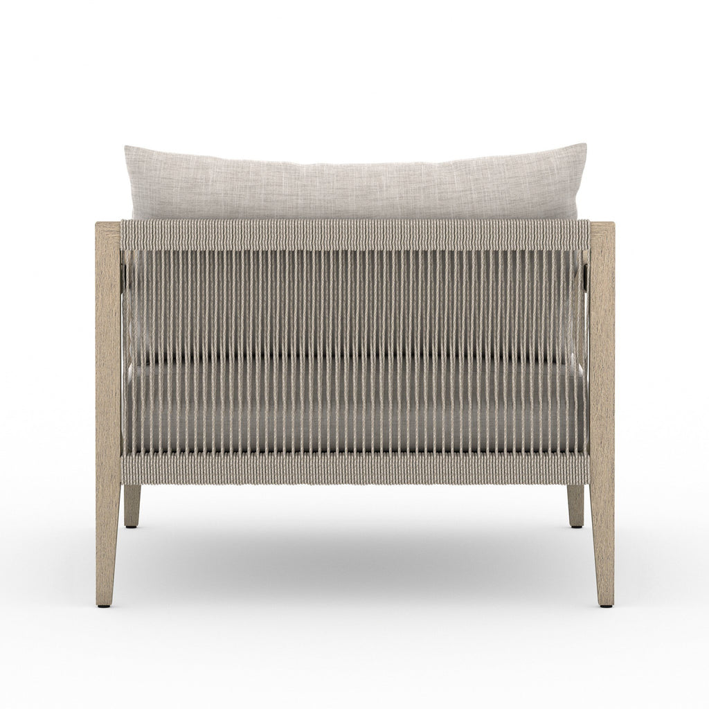 Sherwood Outdoor Chair, Washed Brown - Venao Grey