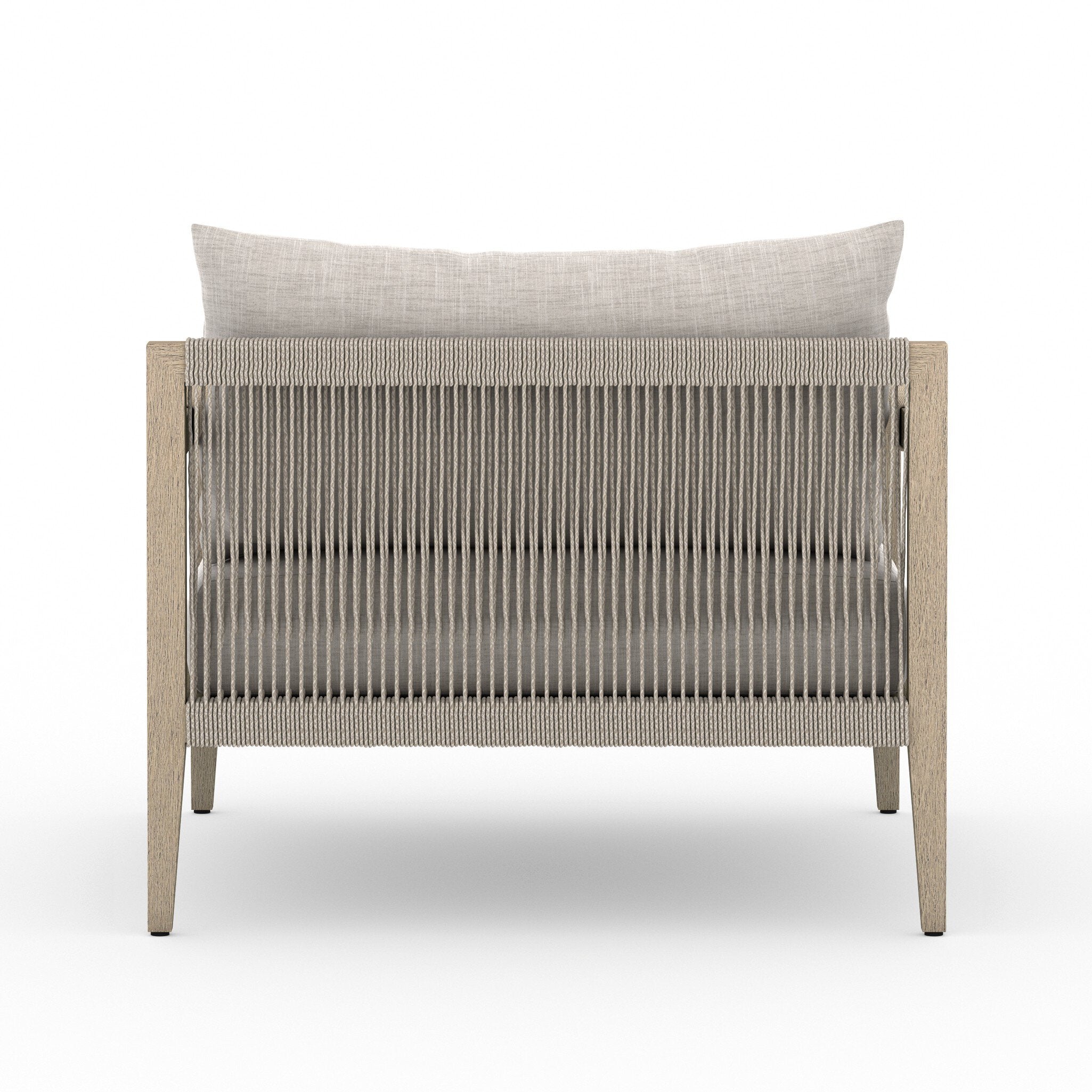 Sherwood Outdoor Chair, Washed Brown - Venao Grey