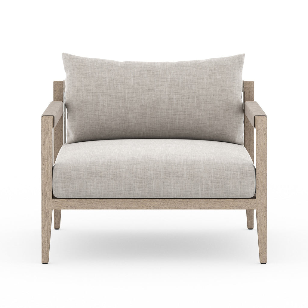 Sherwood Outdoor Chair, Washed Brown - Venao Grey