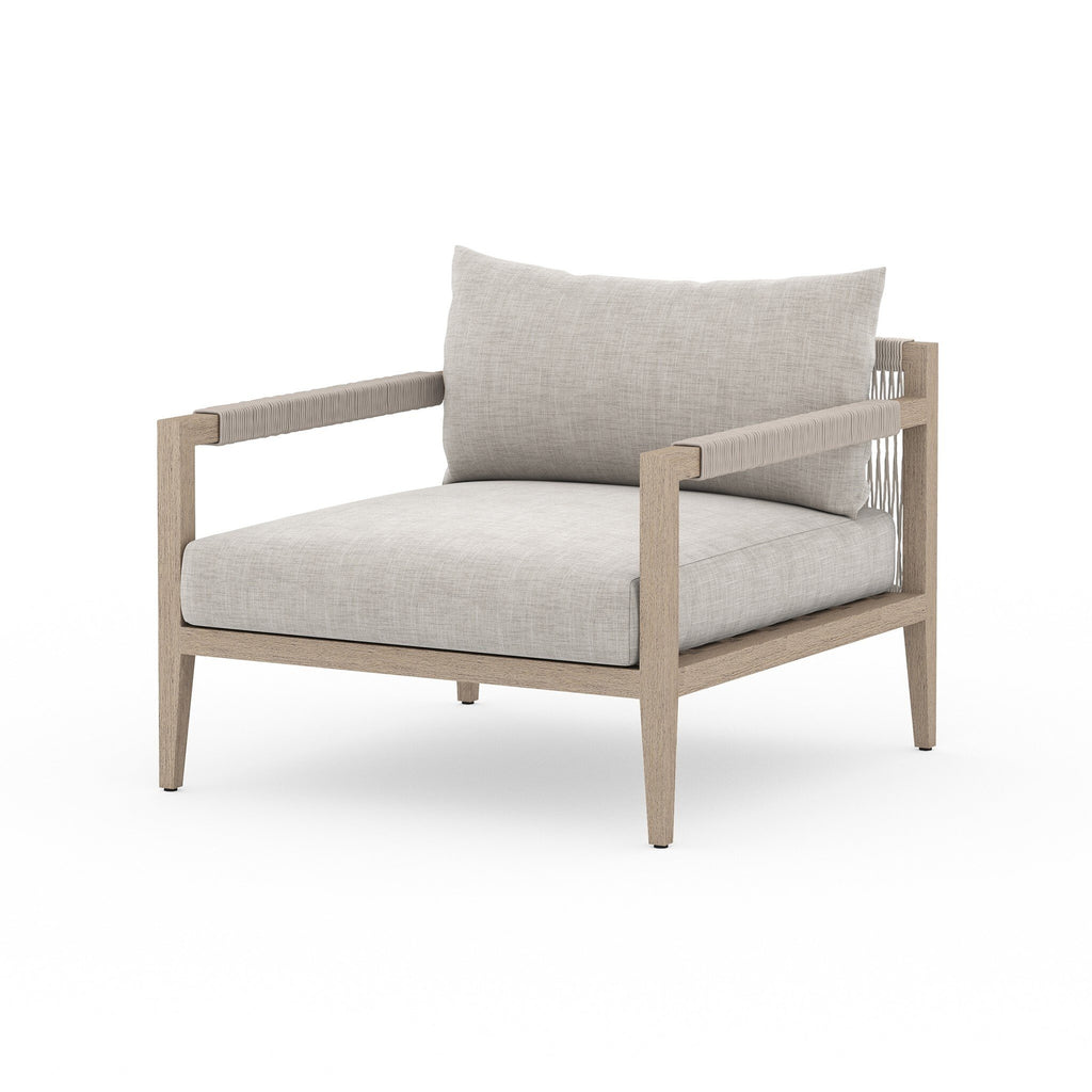 Sherwood Outdoor Chair, Washed Brown - Venao Grey