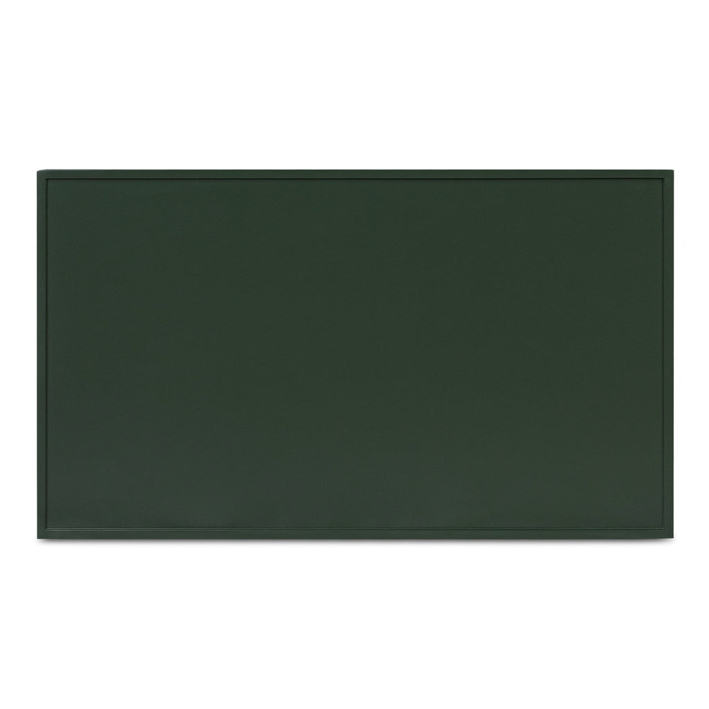 Reagan 3 Drawer Nightstand Deep Green