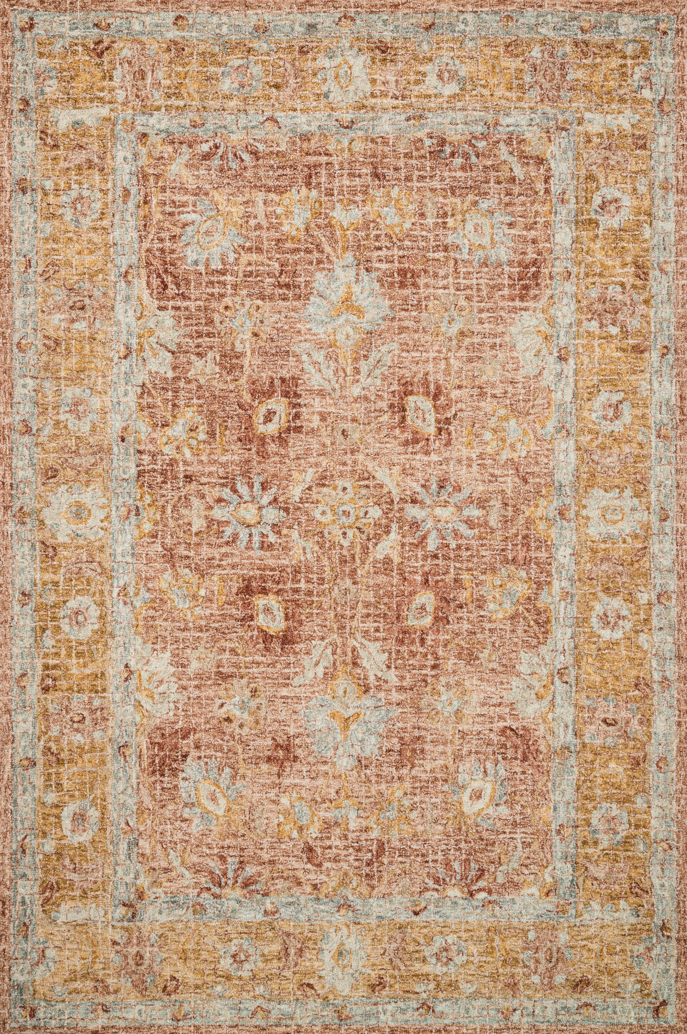 Loloi | Julian Collection | Terracotta / Gold | JI-04