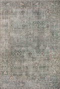 Chris Loves Julia x Loloi | Jules Collection | Emerald / Antique Ivory | 46211
