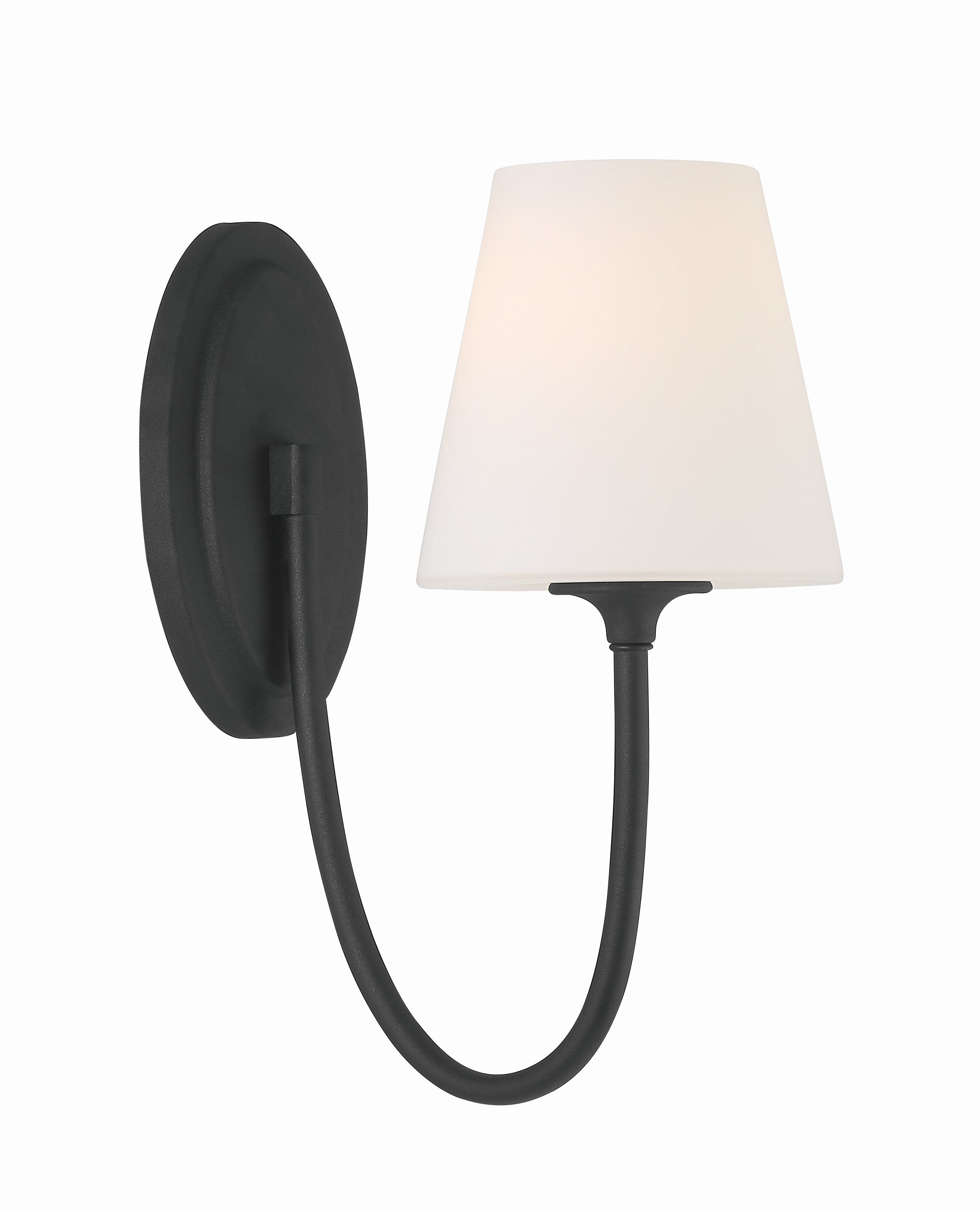Juno 6'' Black Forged Sconce