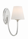 Juno 6'' Polished Nickel Sconce