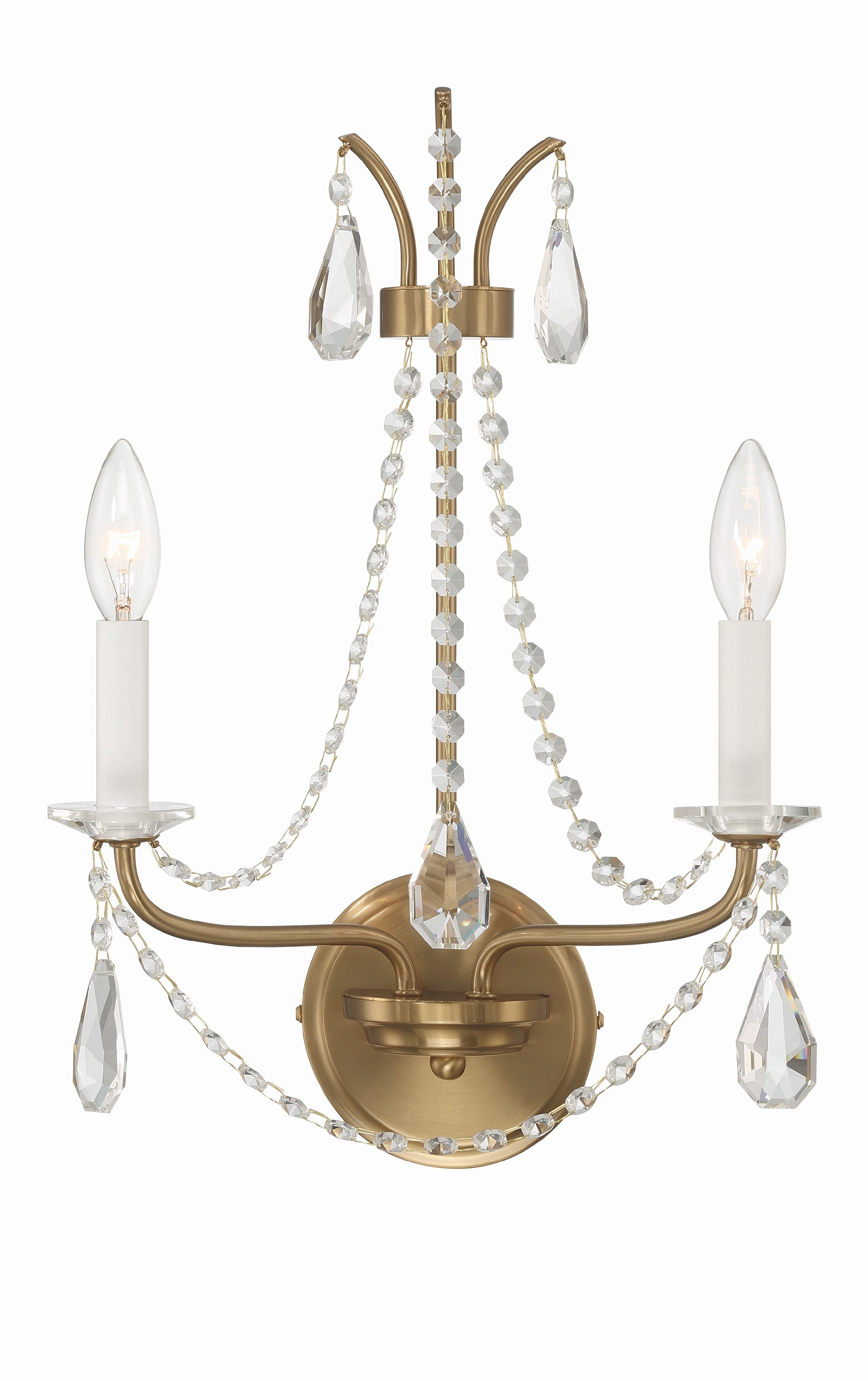 Karrington 12.5'' Aged Brass Sconce