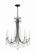 Karrington 26'' Matte Black Chandelier