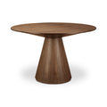Otago 47In Round Dining Table Walnut