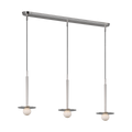 Nodes Small Linear Pendant Polished Nickel