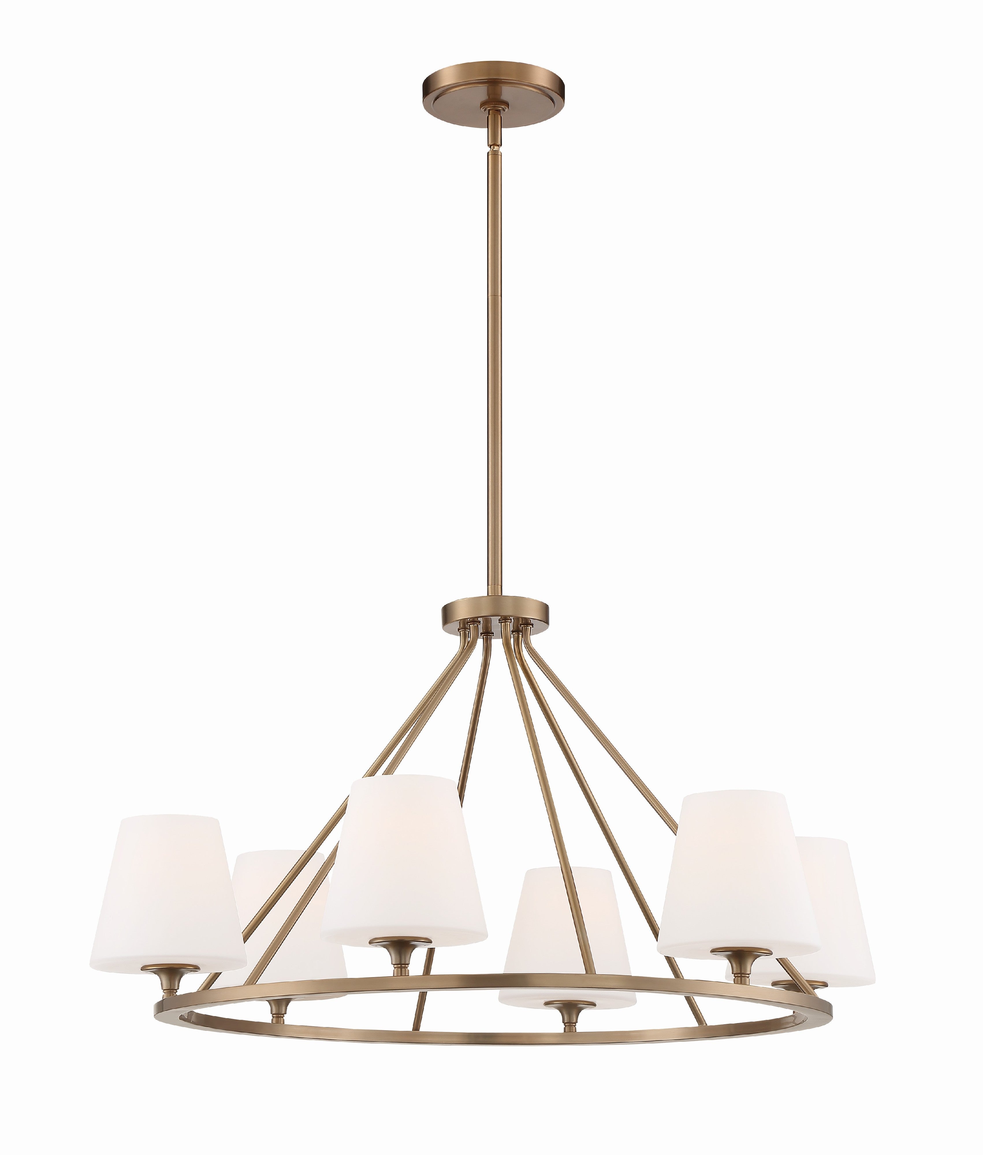 Keenan 31.25'' Vibrant Gold Chandelier