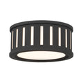 Kendal 9.5'' Black Forged Flush Mount
