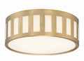 Kendal 14'' Vibrant Gold Flush Mount