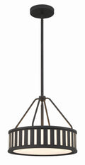 Kendal 15.5'' Black Forged Chandelier