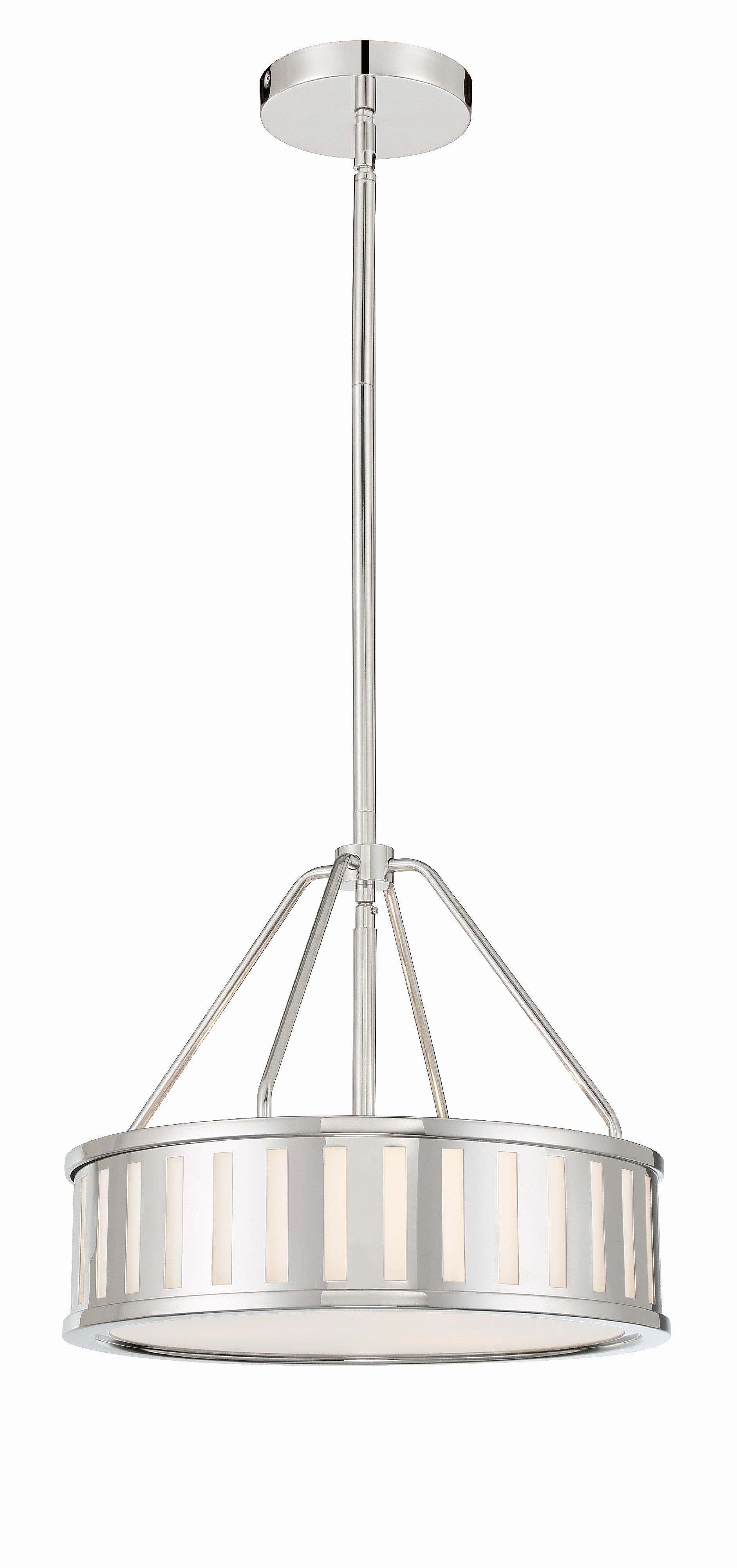 Kendal 15.5'' Polished Nickel Chandelier