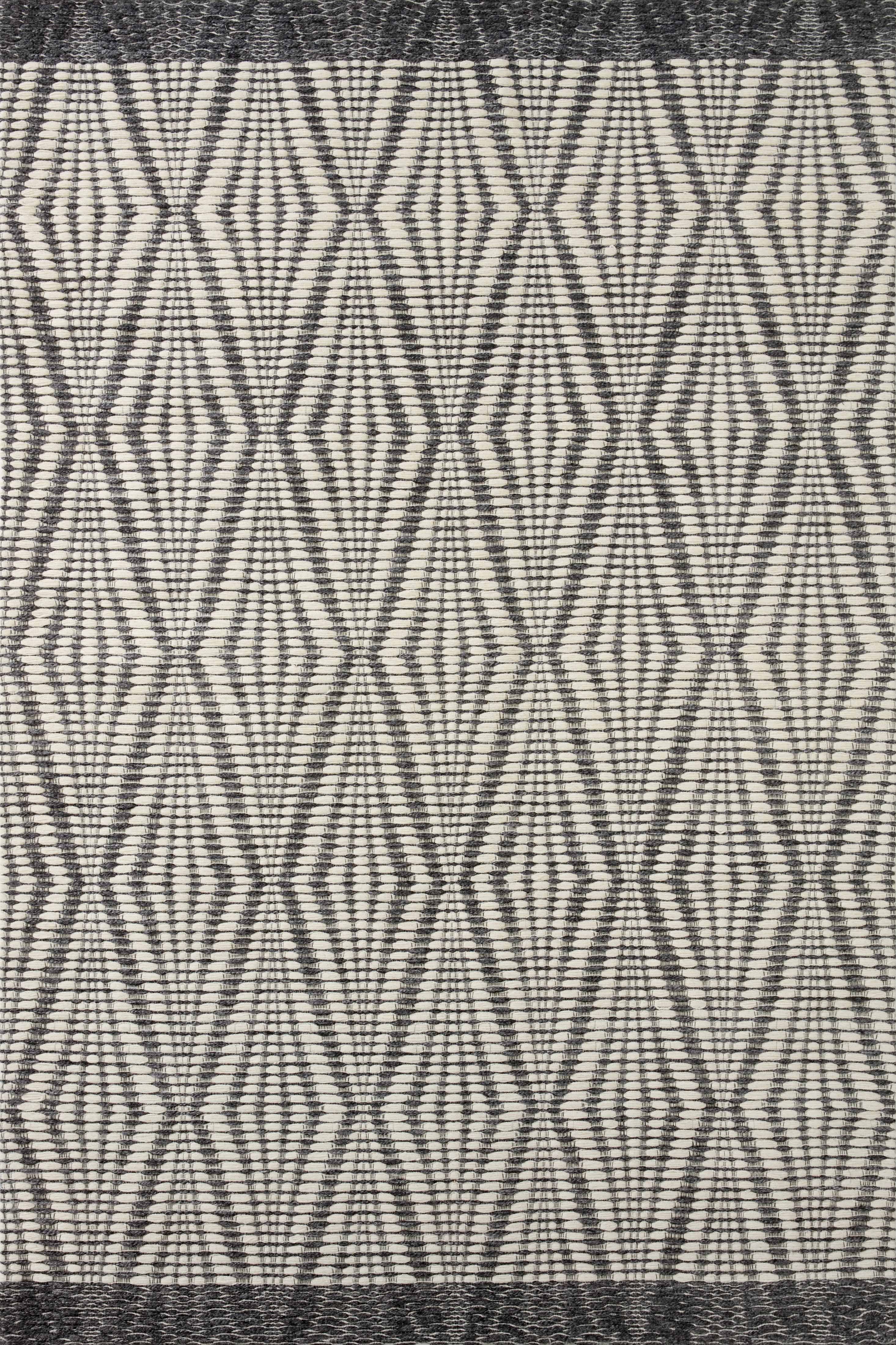 Loloi | Kenzie Collection | Ivory / Charcoal | KNZ-01