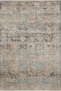 Jean Stoffer x Loloi | Katherine Collection | Ocean / Coral | KES-02