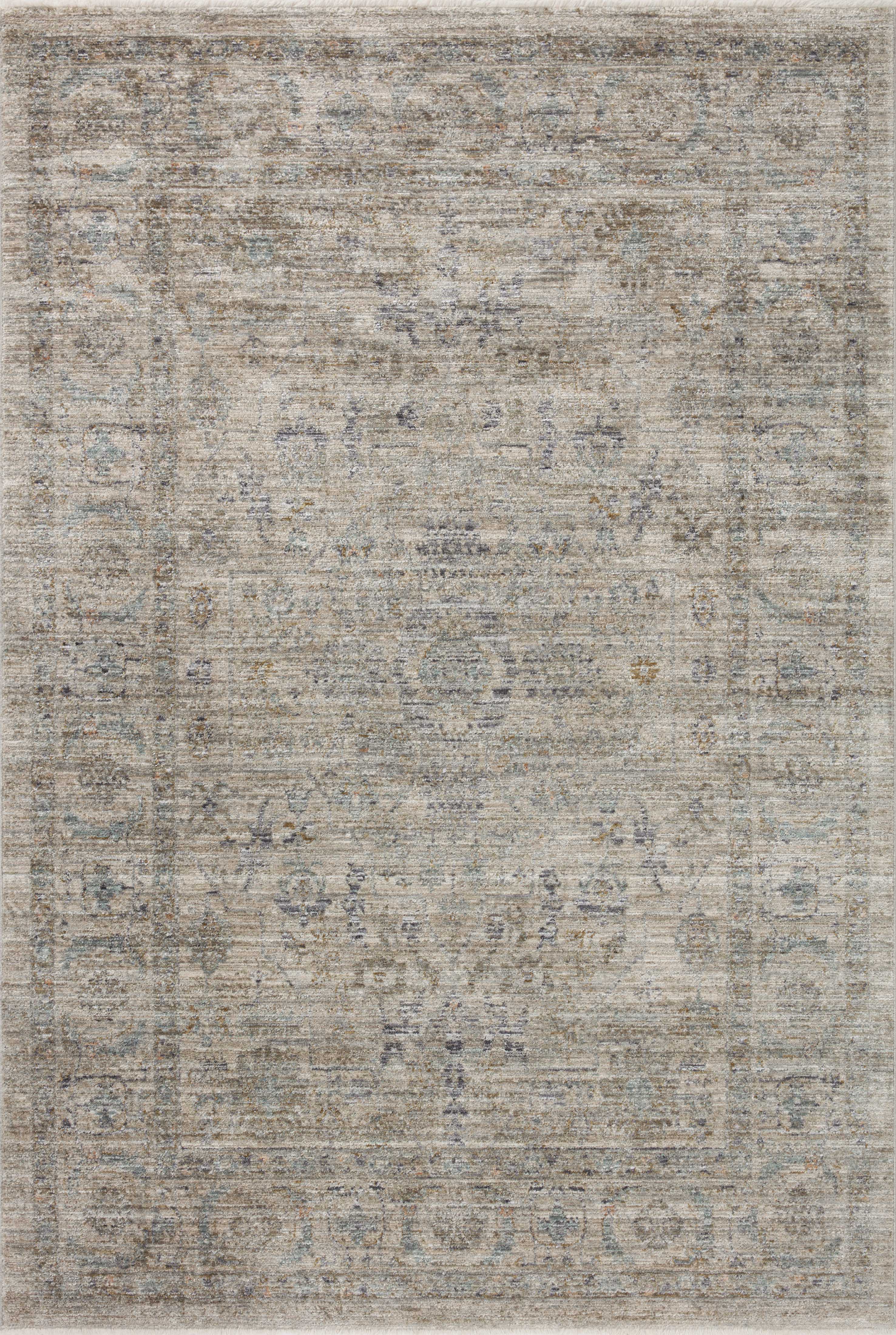 Jean Stoffer x Loloi | Katherine Collection | Beige / Mist | KES-03