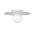 Nodes Medium Flush Mount | Matte White