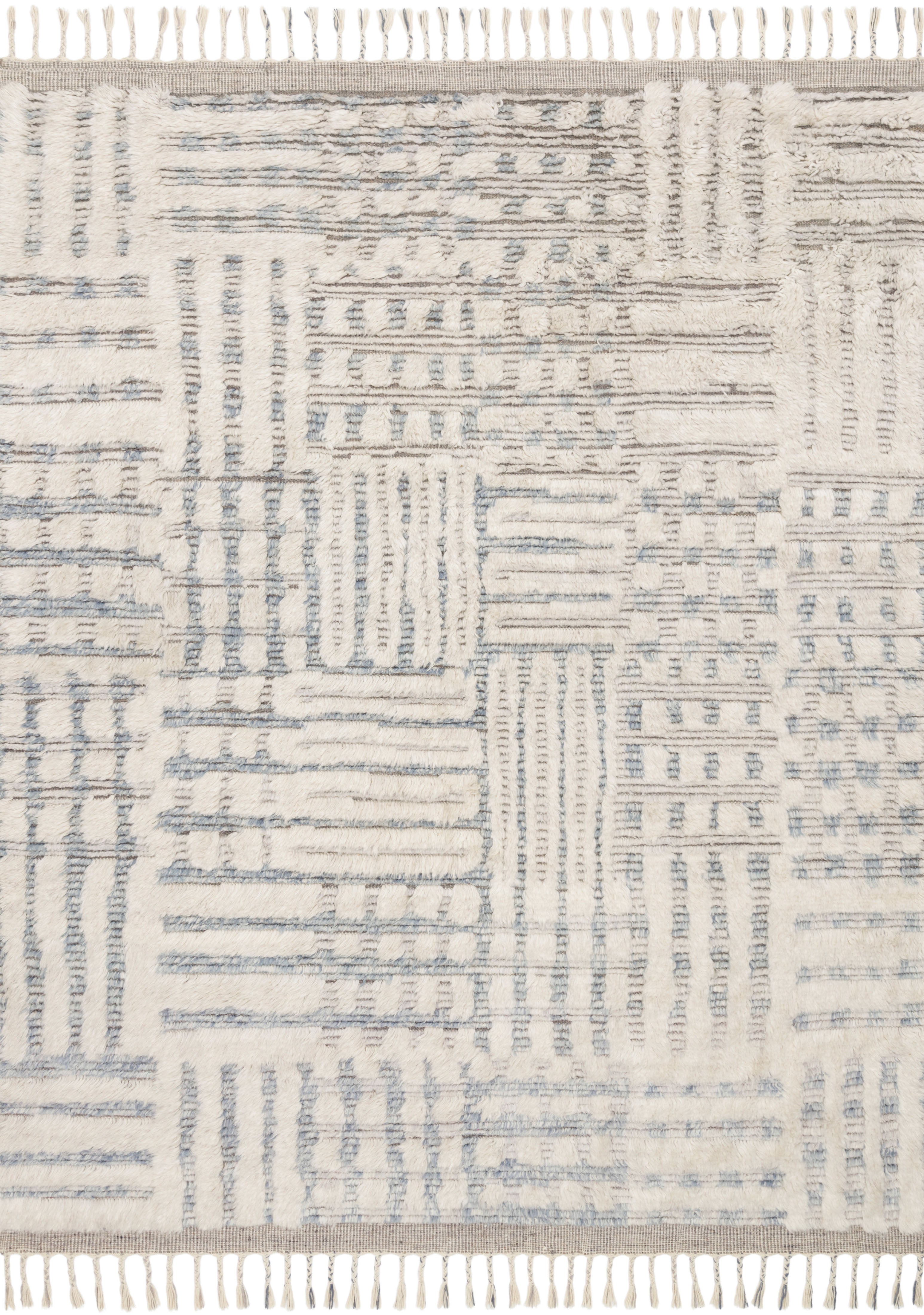Loloi | Khalid Collection | Ivory / Sky | KF-01