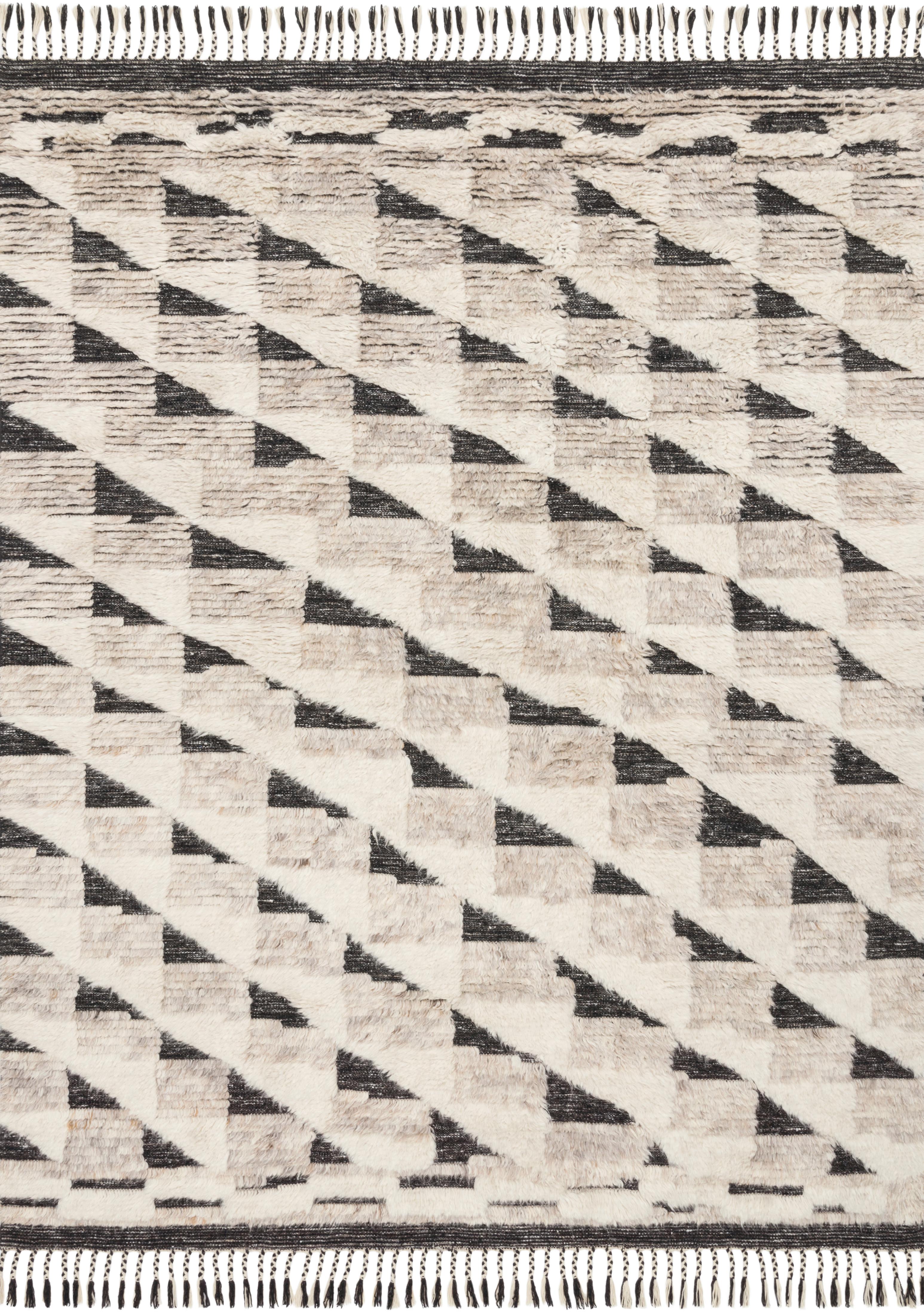 Loloi | Khalid Collection | Natural / Black | KF-02