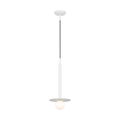Nodes Short Pendant | Matte White
