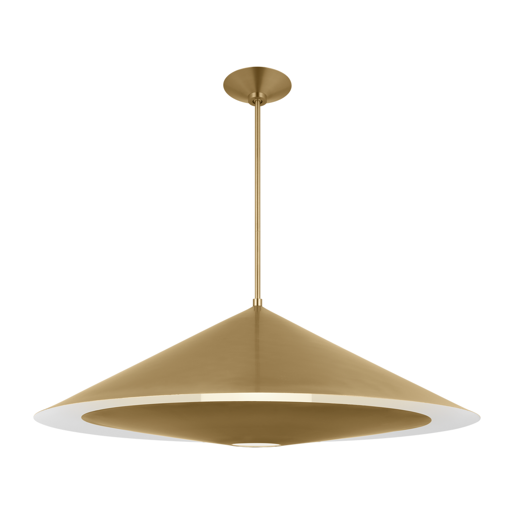 Echo Large Pendant Burnished Brass