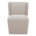 Cormac Rolling Dining Chair Warm Sand
