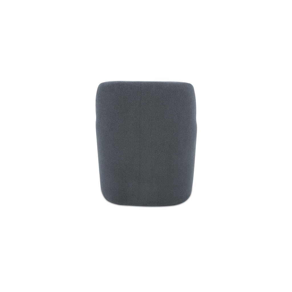 Maisie Rolling Dining Chair Slate Blue
