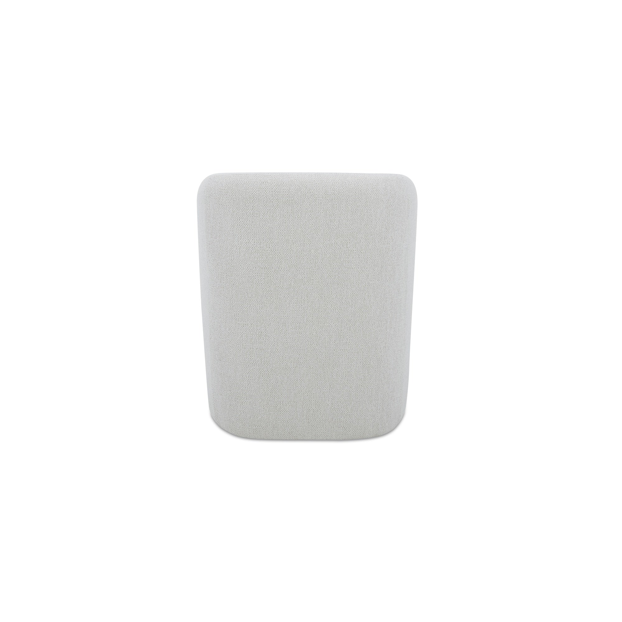 Sandy Rolling Dining Chair Off White