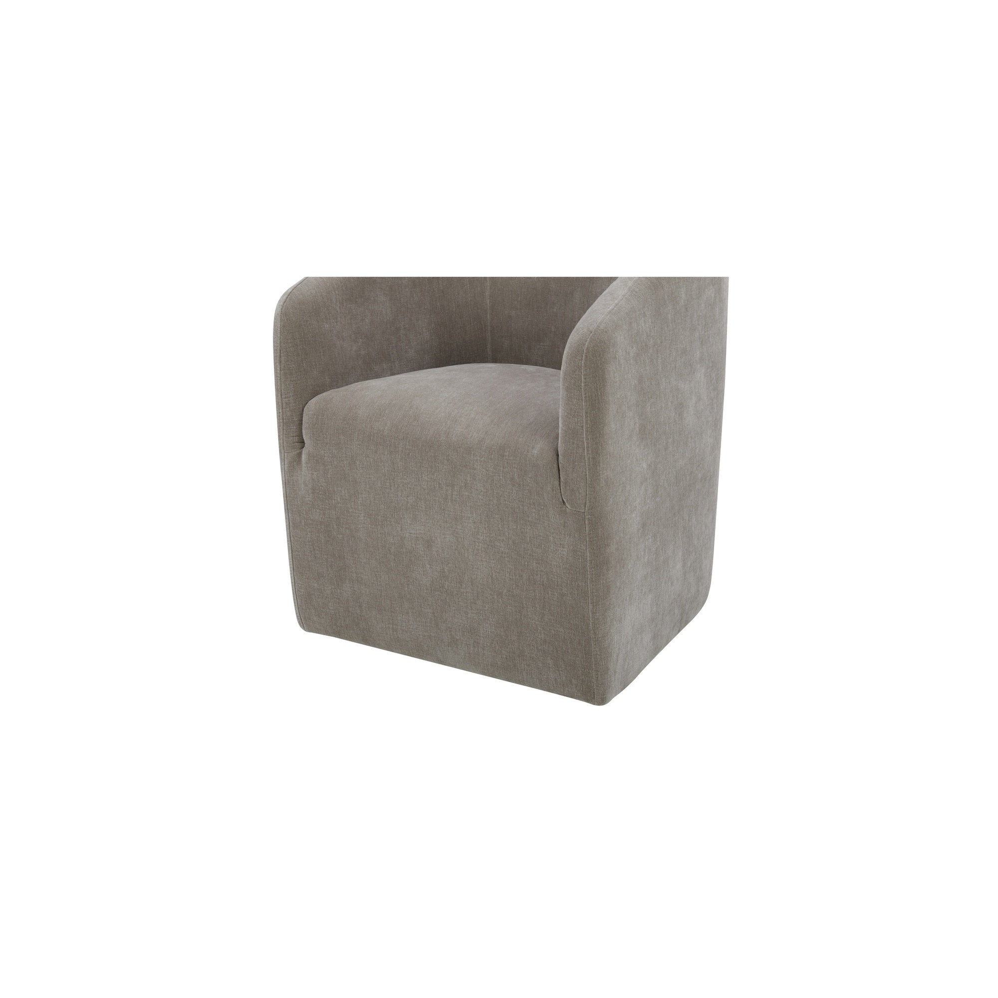 Sandy Rolling Dining Chair Taupe
