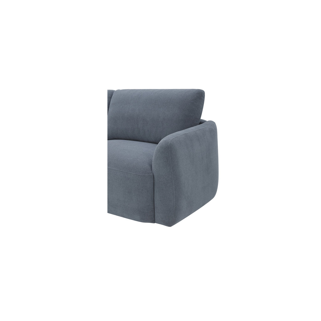 Callie Sofa 91 in. Slate Blue