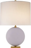 Elsie Table Lamp | Lilac | Linen Shade