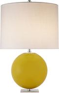 Elsie Table Lamp | Yellow | Linen Shade