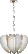Danes Small Chandelier | Polished Nickel