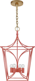 Cavanagh Small Lantern | Coral and Gild