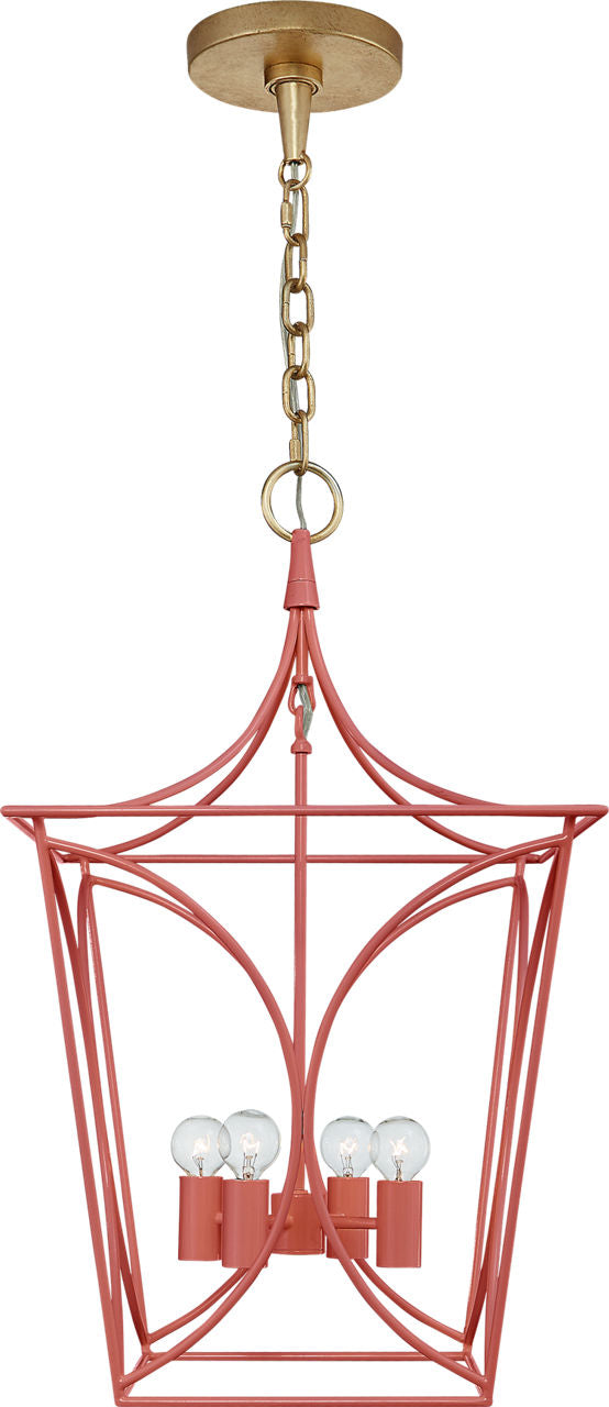 Cavanagh Small Lantern | Coral and Gild