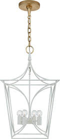 Cavanagh Small Lantern | Light Cream and Gild