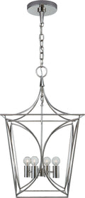 Cavanagh Small Lantern | Polished Nickel