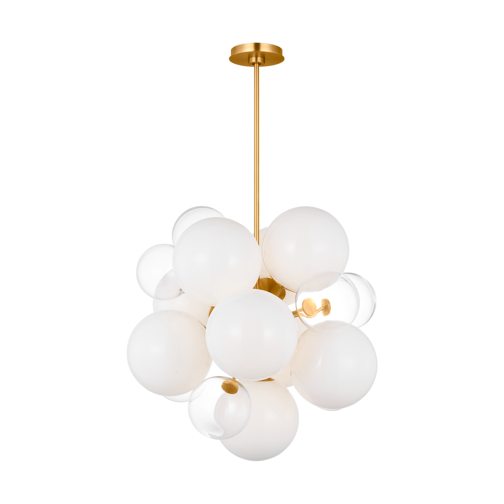 Aria Medium Chandelier Burnished Brass