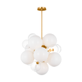 Aria Medium Chandelier Burnished Brass
