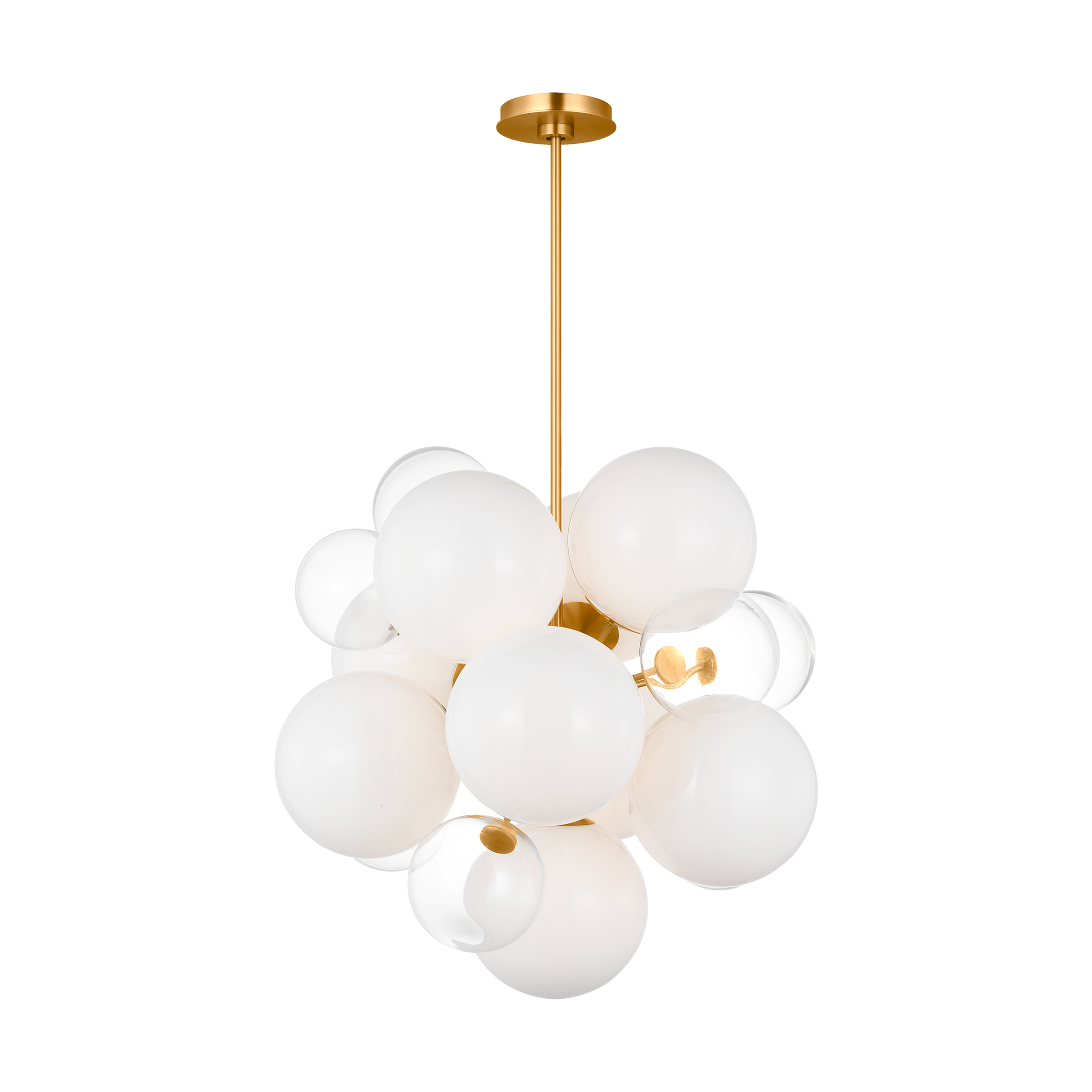 Aria Medium Chandelier Burnished Brass