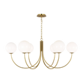 Noemie Extra Large Chandelier Burnished Brass