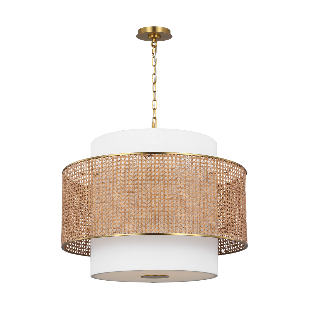 Sawyer Pendant Blonde Rattan
