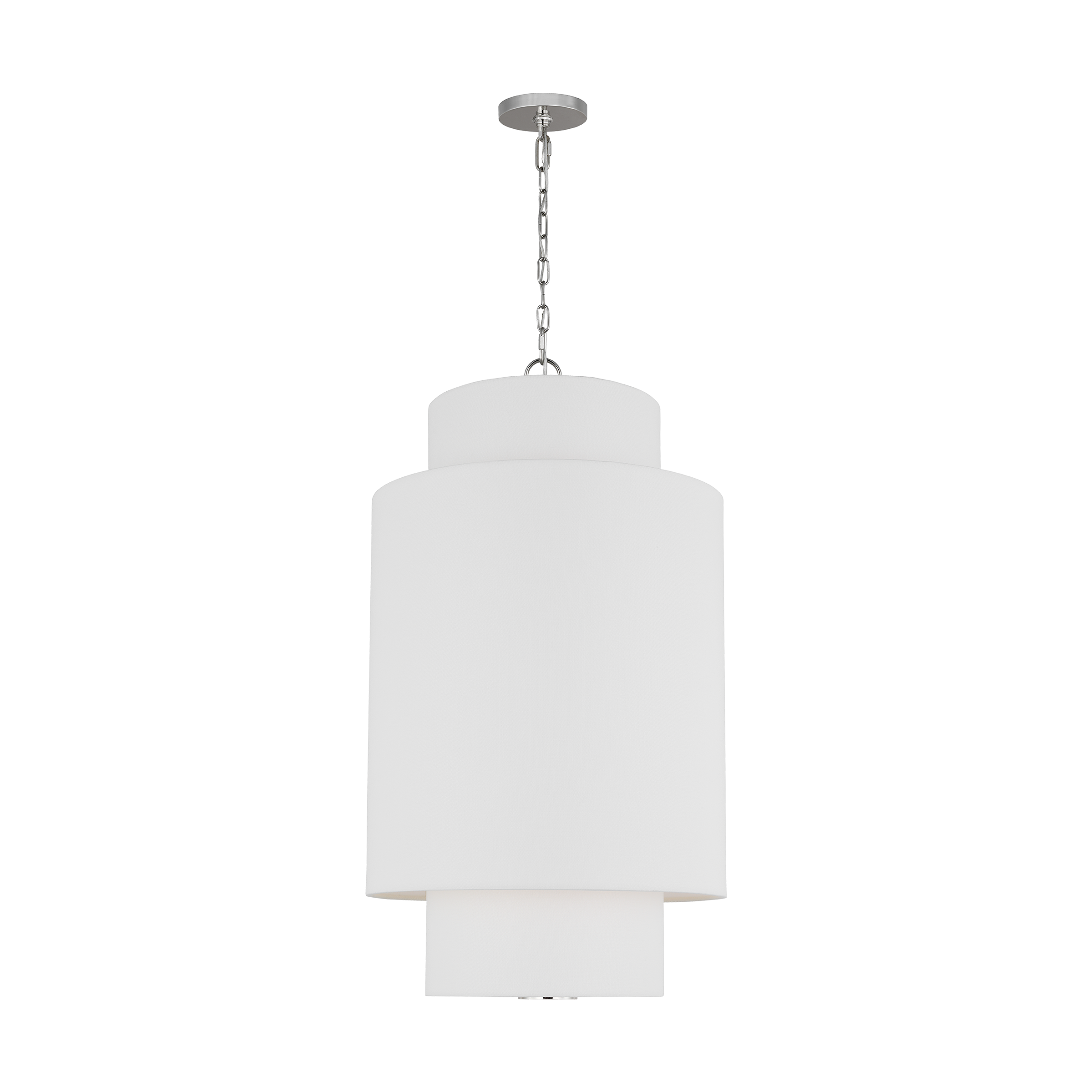 Sawyer Small Hanging Shade Polished Nickel