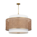Sawyer Extra Large Hanging Shade Blonde Rattan