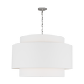 Sawyer Extra Large Hanging Shade Polished Nickel