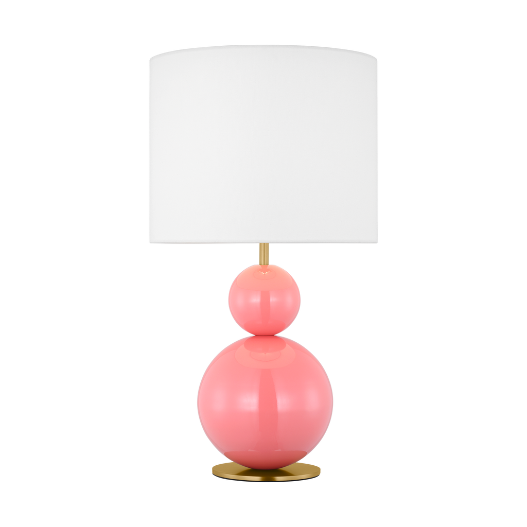 Suki Medium Table Lamp Coral Bulbs Inc